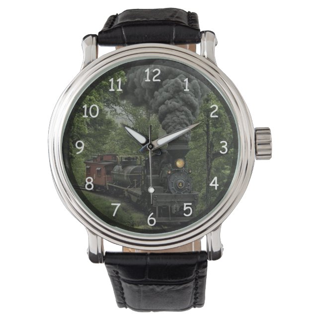 Vintage Steam Engine Train Watch (Front)