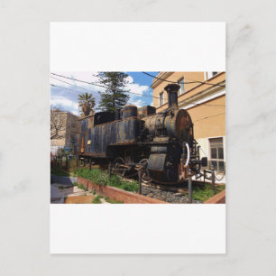 Vintage Steam Locomotive Postcard