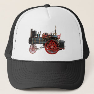 VINTAGE STEAM LOCOMOTIVE TRUCKER HAT