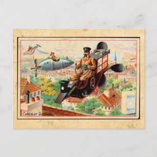 Vintage Steam Punk Advertising Postcard