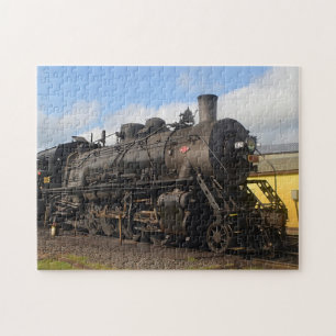 Vintage Steam Train Jigsaw Puzzle