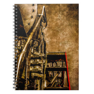 Vintage Steam Train - Welcome To The Bridge! Notebook