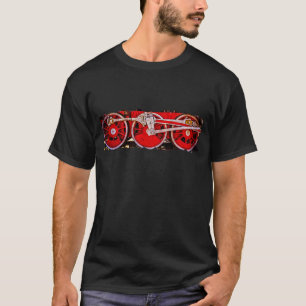 Vintage Steam Train Wheels T-Shirt