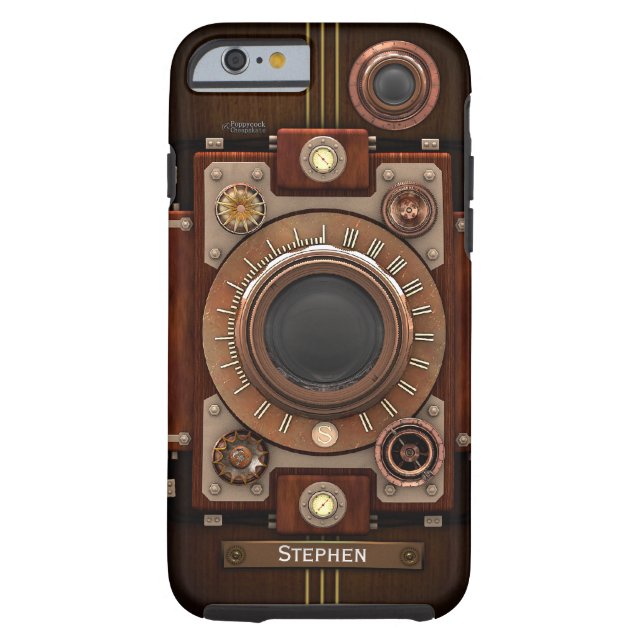 Vintage Steampunk Camera #1C Case-Mate iPhone Case (Back)