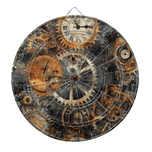 Vintage Steampunk Dartboard
