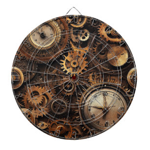 Vintage Steampunk Dartboard