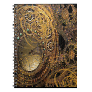 Vintage Steampunk Design Notebook
