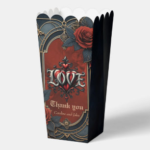 Vintage steampunk elegance clockwork Roses of Love Favour Box