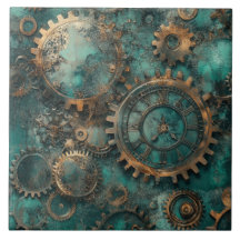 Vintage Steampunk Gears & Clockwork