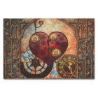 Vintage Steampunk Hearts Wallpaper
