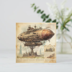 Vintage Steampunk Zeppelin (10)