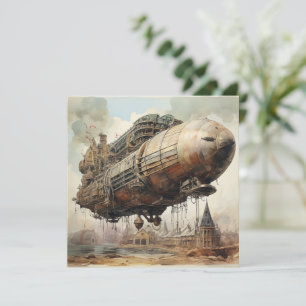 Vintage Steampunk Zeppelin (2)