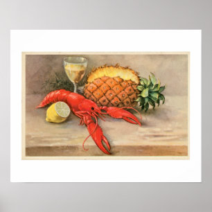 Vintage Still Life Poster