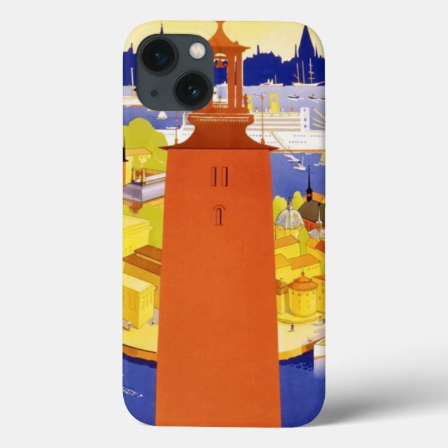 Vintage Stockholm Sweden Case-Mate iPhone Case (Back)