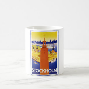 Vintage Stockholm Sweden Coffee Mug