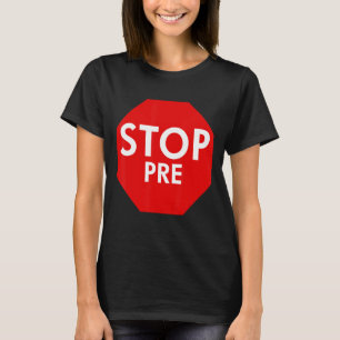 Vintage Stop Pre - Marathon Running Legend Runner T-Shirt