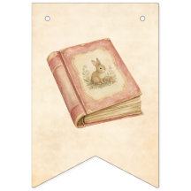 Vintage storybok first birthday