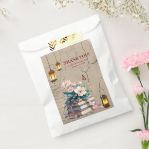 Vintage Storybook Floral Baby Shower Favour Bag