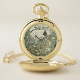 Vintage Storybook Pocket Watch