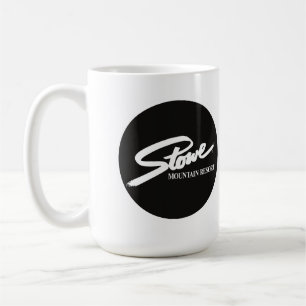 Vintage Stowe, VT outdoor winter trails ski slops Coffee Mug