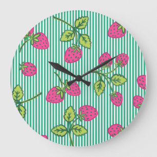 Vintage strawberry clock