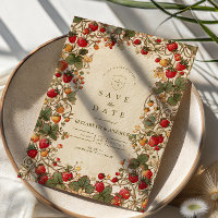 Vintage Strawberry Garden Wedding