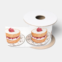 Vintage strawberry shortcake dessert