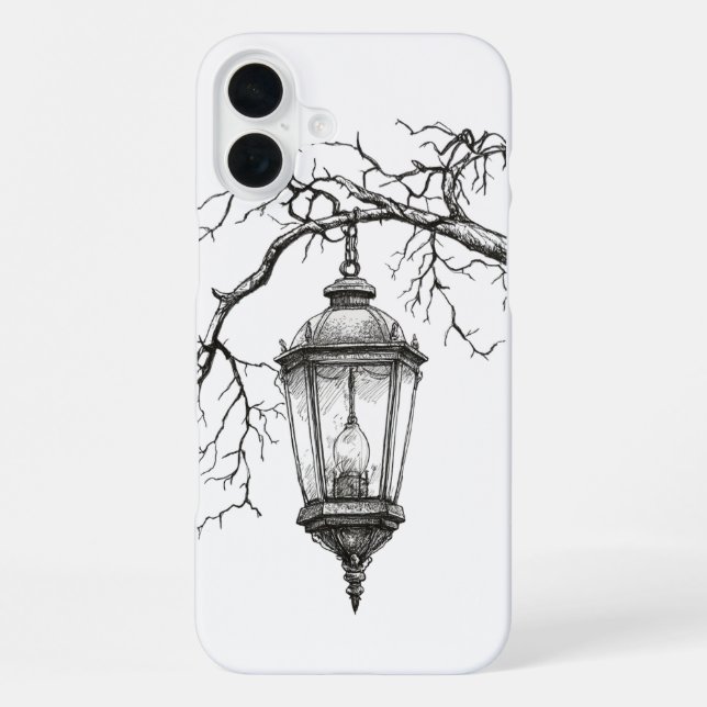 Vintage Street Lamp Aesthetic | Phone Case  (Back)