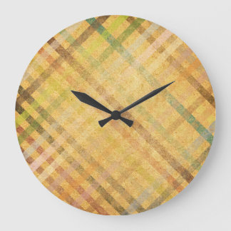 Vintage striped abstract background. large clock