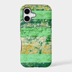 Vintage striped background (Green, Blue, Yellow)