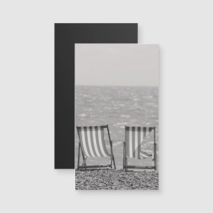 Vintage Striped Beach Chairs