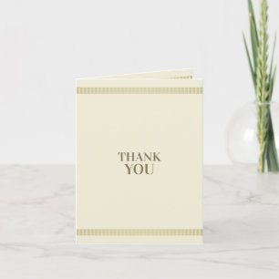 Vintage Stripes, Employee Thank You Card