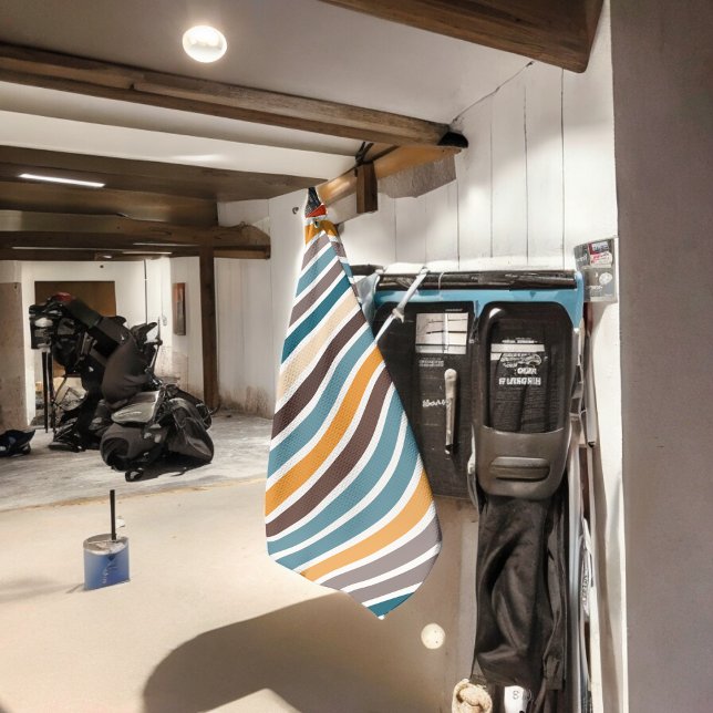 vintage stripes golf towel (golf towel)