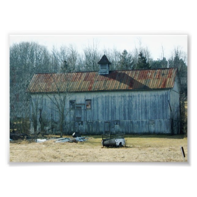 Vintage Structure 7x5 Photographic Print (Front)