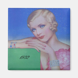 Vintage Style 1932 Magnet