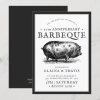 Vintage Style | Anniversary | BBQ Pig Roast