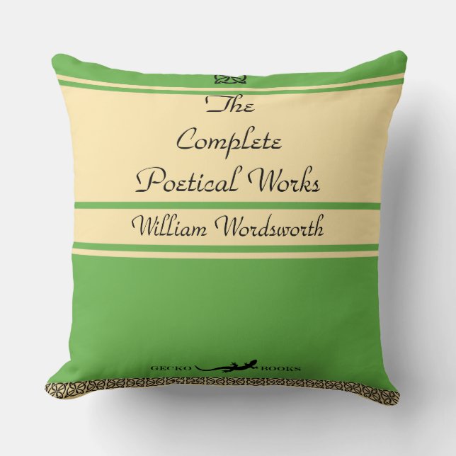 Vintage Style Apple Green Customisable Cushion (Front)