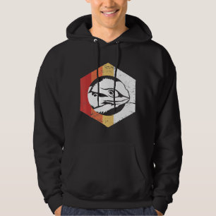 Vintage Style Bearded Dragon Hoodie