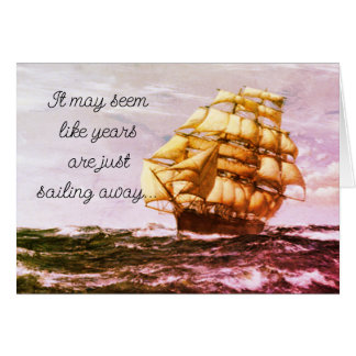 Vintage style Birthday Card for Dad