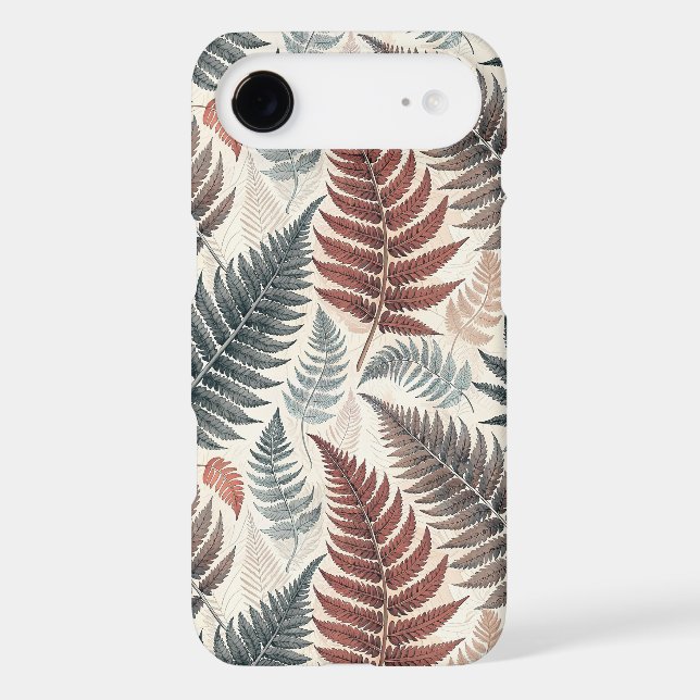 Vintage-style botanical fern leaves (Back)