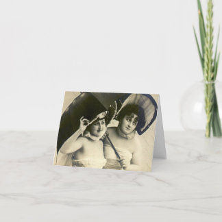 Vintage Style Bridal Shower Thank You Cards Notes