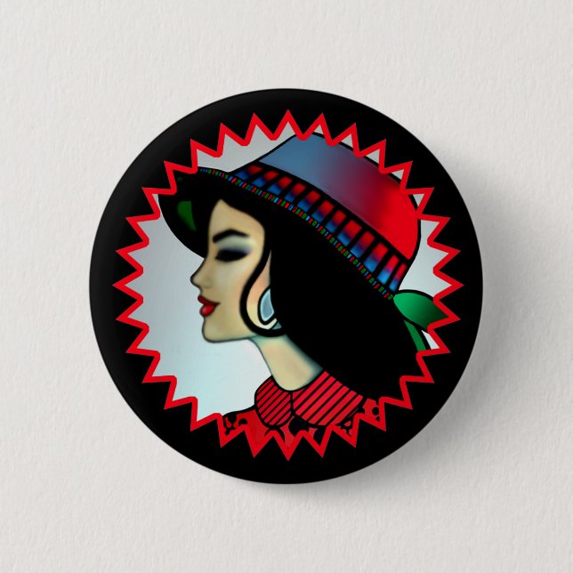 Vintage Style Button (Front)