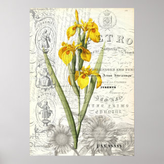 Vintage Style Collage Poster