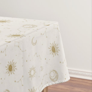 Vintage Style Constellation Pattern Tablecloth