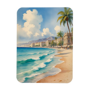 Vintage Style Cote D'Azur French Travel  Magnet