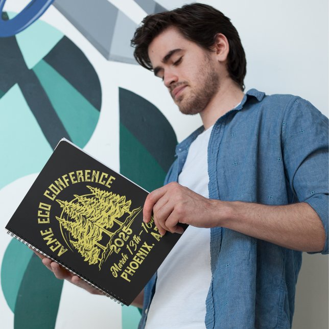 Vintage-Style Eco Conference  Notebook (Creator Uploaded)