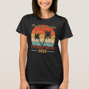 Vintage Style Family Vacation 2022 Florida Orlando T-Shirt