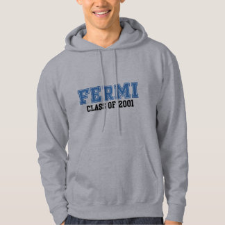 Vintage style Fermi Class of 2001 Men's hoodie