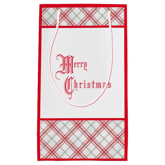 Vintage Style Gift Bag (Front)