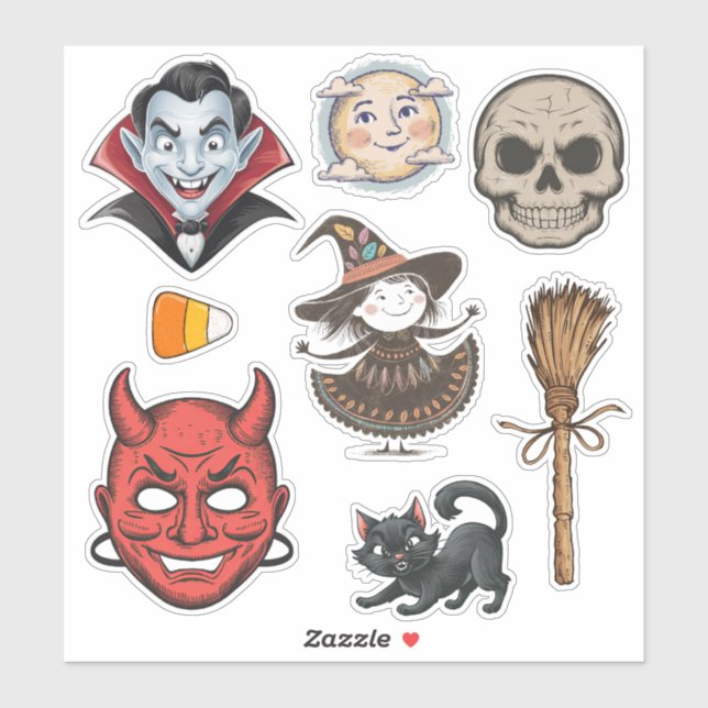 Vintage style Halloween (Sheet)